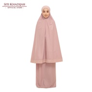 Siti Khadijah Telekung Broderie Kareala in Salmon