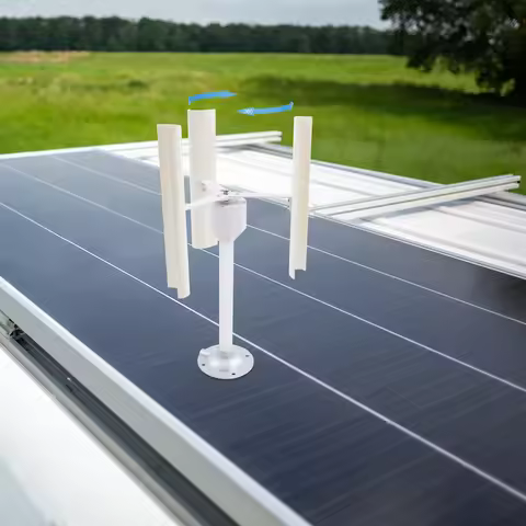 Vertical Axis Wind Turbine Generator 1 40W 20V Low Noise for Home DIY Power Supply Outdoor Science E