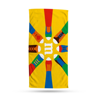 [สินค้าสมนาคุณ] ผ้าขนหนู M&MS HK Towel 2 ขนาด 30 x 70 cm