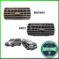 TOYOTA UNSER DENSO JAPAN AIRCOND OUTLET LOUVER REAR SIDE (BROWN/GREY) ACK