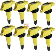 Set of 8 HIGH PERFROMANCE Ignition Coil Pack Compatible with Porsche Cayenne Panamera 3.6L 4.8L 4.8T