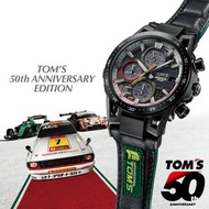 銅鑼灣店/太子店門市 Casio Edifice TOM'S 50週年紀念版 EFS-S641TMS-1A EFSS641TMS-1A 太陽能 Solar 碳 纖維增強樹脂錶殼 錶徑44.5mm 防反
