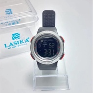 Free Box Exclusive - Jam Tangan Pria Wanita Sport Lasika L-8145 Digital Waterproof Tali Rubber ( BI