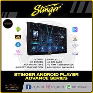 STINGER ADVANCE SERIES 4 RAM 32 GB 2K QLED SCREEN DSP 7862 360 CAM CARPLAY 4G SIM CAR ANDROID PLAYER