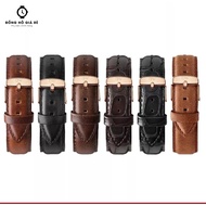 [TYPE 1] DW leather watch strap for men and women GENUINE LEATHER IN ALL SIZES FROM 12MM TO 20MM