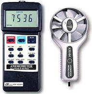 *Ships With in 1-Day* Heavy Duty Metal Vane Anemometer (Range: 0.4 to 35 m/s) for HVAC Systems, Envi