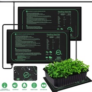 10/25/50CM Seedling Heat Mat Indoor Plants Germination Waterproof Heating Pad Propagation Clone Star