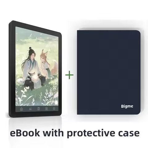 Bigme B6 Electronic book, 6'' color e-ink ebook reader 36-level front light Android 14 OS w/ Google 