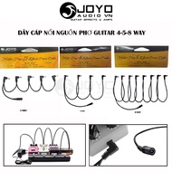 Genuine Joyo CM-25 CM-26 9V DC 1 to 4 / 8 Port Power Supply Cable for Electric Guitar Pedals
