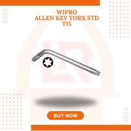 WIPRO ALLEN KEY TORX STD T15 KEY L BINTANG T15 Torx Allen Key