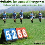 HANIRAY Digital Scoreboard, Multipurpose Portable Table Scoreboard, Outdoor Sports Multiple Sports S