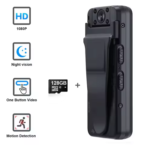 A8Z Mini Camera Full HD 1080P Portable Camara Video Recorder Small Body Mounted Cam Motorcycle Bike 