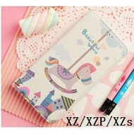 Korea Painted Leather Case D152-5 Sony 5 II 1 10 Second Generation 10 Plus XZ3 Phone Protective XZ