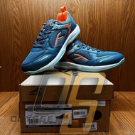 HUNDRED COURT STAR PRO Junior & Adult Badminton Shoes Size 33-44 (Blue/ORANGE/Sea Blue) 100% Origina