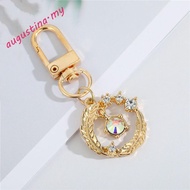AUGUSTINA Evil Eye Keychain Fashion Car Accessories Collection Evil Eye Key Chain Key Ring Holder  G