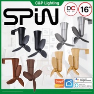 (New Launch) Spin Sphere 16" Smart Corner Fan Ceiling and Wall Mount