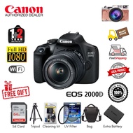 Canon EOS 2000D with EF-S 18-55mm f3.5-5.6 IS II Lens ( 3 Years Warranty )