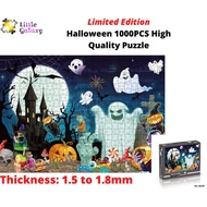 [Ready Stock][Birthday Gifts] 1000PCS High Quality Jigsaw Puzzle - Halloween Model (Thickness 1.5 to