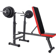 มัลติฟังก์ชั่น้ำหนัก Bench Barbell Rack ยกน้ำหนักเตียงพับ Barbell ยกการฝึกอบรม Bench Bracket Bench P