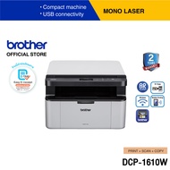 Brother DCP-1610W เครื่องพิมพ์เลเซอร์ ขาว-ดำ มัลติฟังก์ชัน (พิมพ์สแกนถ่ายเอกสาร) (ประกันจะมีผลภายใน1
