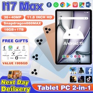 🔥SG Stock+Free 99$Gift🔥2026 New Upgrade 5G N80Max 11.8 inch Snapdragon888Max Android 15 Tablet 16+1T