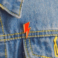 Rock Star David Bowie Inspired Enamel Pin Badge Ziggy Stardust Aladdin Sane Lightning Bolt Bowie Bro