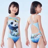 ZOKE Kids One-Piece Competition Swimsuit - Professional & Racing Training Swimsuit for Kids, High Qu