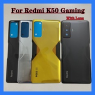 For Xiaomi Redmi K50 Gaming Battery Cover Rear Door Housing Poco F4 GT Battery Back Case With Lens