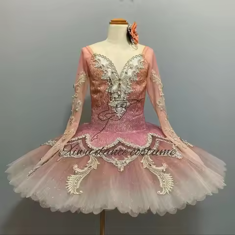 2025 new butterfly fairy ballet dress competition performance skirt professional tutu performance co