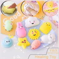 Y&amp;X Squishy Mochi Squeeze Stress Relieve Toys Healing Toy Goodies Bag Mainan Comel Murah Lepas Stress Mainan pop it