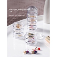 Jewelry Storage Box Jewelry Necklace Earrings Hair Clip Rubber Band Portable Organizing Pill Box Mini Cosmetic Organizing Box storage box storage bed toyogo storage drawer jewellery box  organiser box box storage  toyogo storage