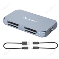 Digital Camera Adapter Transfer Dual SD 4.0 Slot XQD Card Reader Ultra Transfer Speed 10Gbps USB 3.2