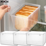 Bread Fresh-keeping Box - Refrigerator Fresh Storage Box - Fridge Sealed Crisper - Large Capacity, D