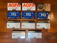 VHS 錄影帶180 分鐘 （ 11 盒）