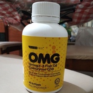 OMG Omega-3 Fish Oil Coenzyme Q10 90 softgels