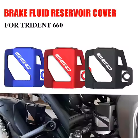 Triumph Trident 660 Cover Rear Brake Fluid Reservoir Cover For Triumph Trident 660 Trident660 2021-2