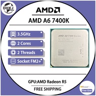 AMD A6-Series A6 7400K A6 7400 K 3.5G Dual-Core Processeur 65W AD740KYBI23JA / AD740BYBI23JA Prise F