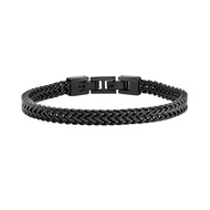 Men’s Stainless Steel Double Franco Chain Bracelet with Extension