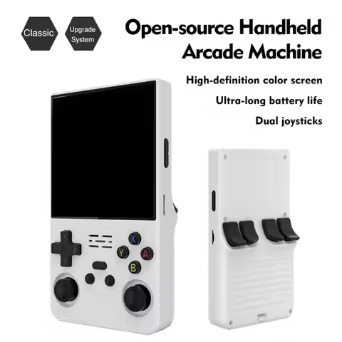 For R39MAX Open Source System 64G Handheld Game Console Screen 4-inch Simulator IPS Arcade Color Nos