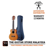 aNueNue C4E Hawaiian Dream Series Solid Top Concert Ukulele With Gigbag - Satin Natural (C4 / C4 E)