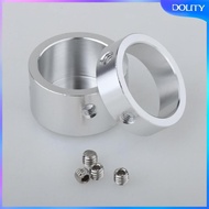 [dolity] Barbell Clamps Silver Quick Release Sturdy Lock Barbell Collar for Adjustable Gym Weights T