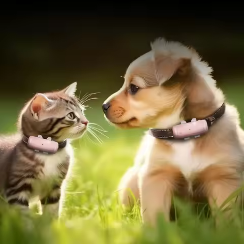 WiFi Dog Fence Electric Collar Wireless IP67 Waterproof Real-time Accurate Positioning Pet GPS Locat