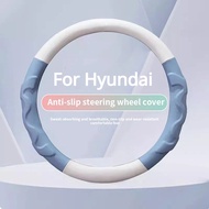 Car steering wheel cover is applicable to modern Genesis Coupe G80 G70 G90 GV70 GV80 BH car logo Cut