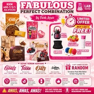 Lulus KKM Fabulous Boom Goals Detox Ubat Kurus Badan Fabolousboom HQ Weight Loss Slimming Supplement