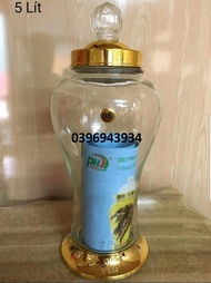 Hũ thủy tinh ngâm rượu 5 lít không van PH hàng Việt Nam cao cấp siêu rẻ
