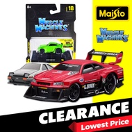 Kereta mainan diecast MAISTO Muscle Machines Q 1:64 Original Skyline R34 Supra MK4 AE86