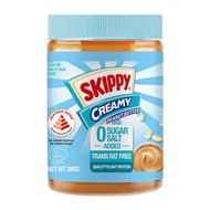 Skippy Creamy Peanut Butter 0 Sugar/Salt Added 280g