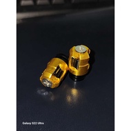 1 pair 2 pcs tire cap -alloy tire cap alloy