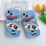 Iphone case powergirl Wavy Phone Case For iphone13promax/12/Xs/11/7/8/Plus/Mini/ProMax sm1029