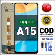 LCD OPPO A15 Original Full set Asli Ori hp Touchscreen murah COD